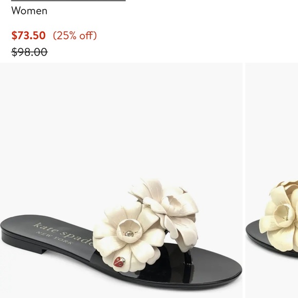 Brand new Kate Spade Jaylee sandals with box. - Picture 1 of 3